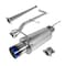 Spec-D Tuning 98-02 Honda Accord 2.5 Inch Inlet N1 Style Catback Exhaust MFCAT2-ACD982T-SD - alternate 7
